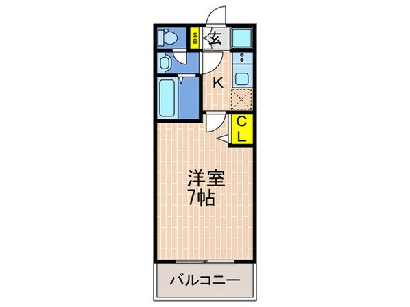 セレニテ神戸西クレアの物件間取画像